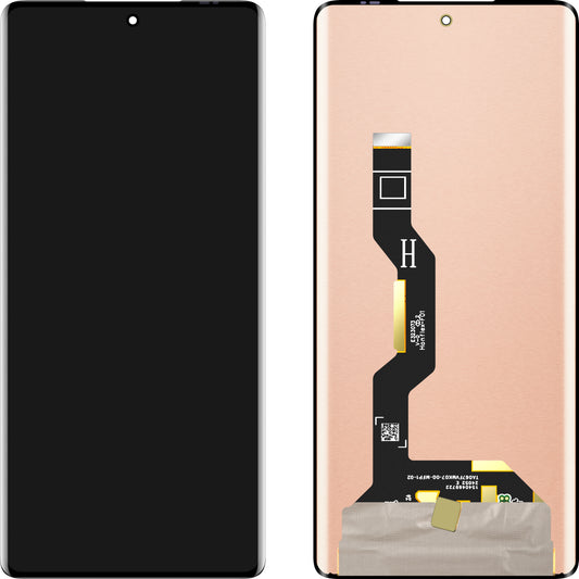 Näyttö kosketusnäytöllä MP yhteensopiva Motorola Edge 50 Fusion