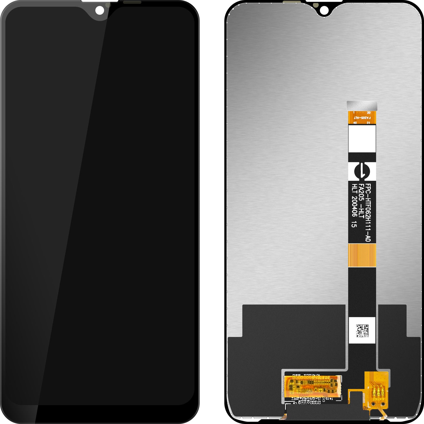 Näyttö kosketusnäytöllä MP yhteensopiva Realme 3:n kanssa