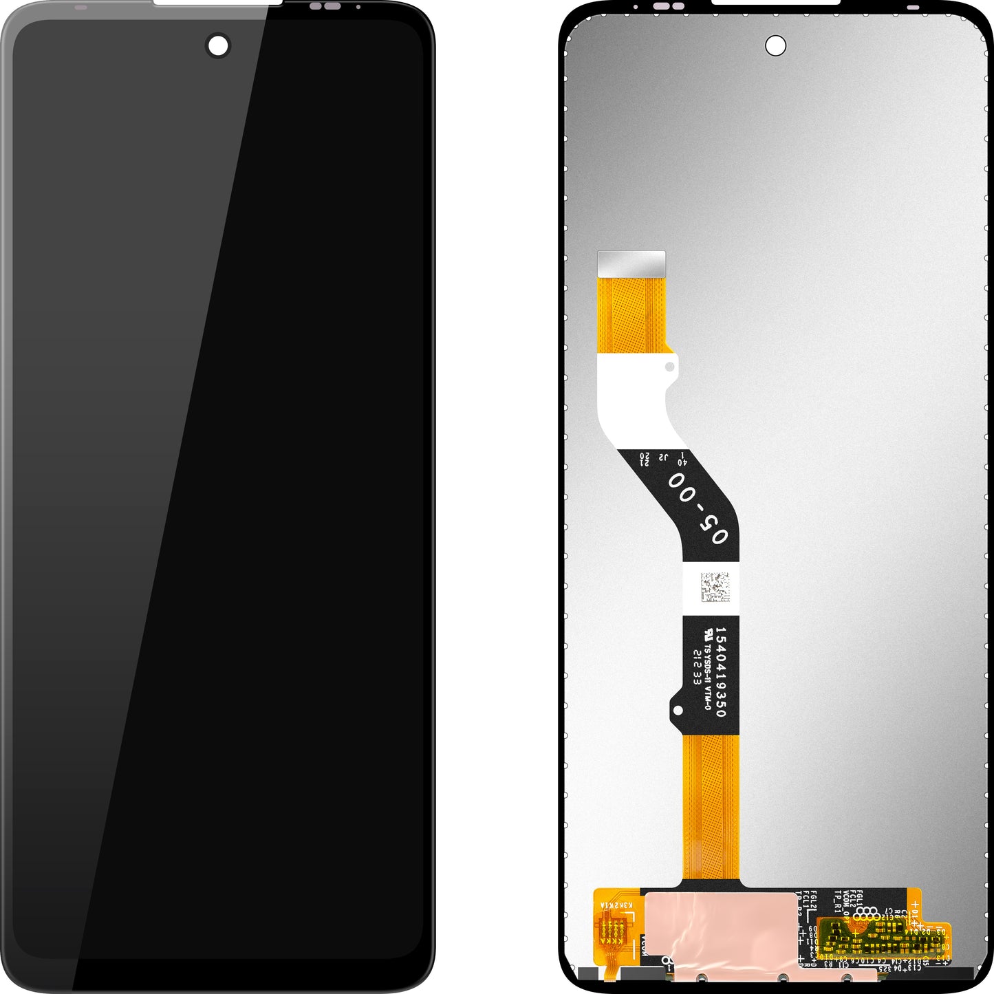 Näyttö MP-kosketusnäytöllä yhteensopiva Motorola Moto G40 Fusion / G51 5G / G60 / G60S:n kanssa