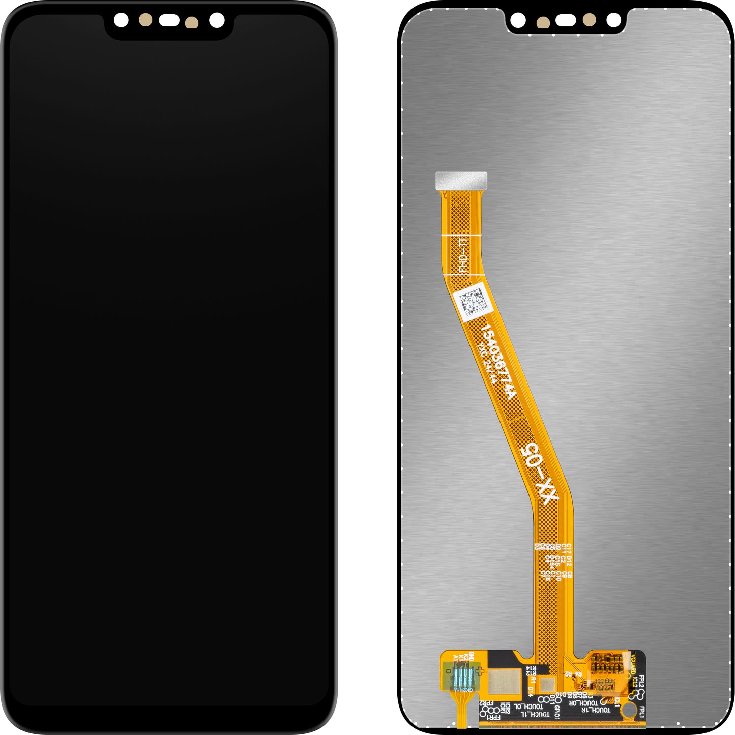 Näyttö kosketusnäytöllä MP yhteensopiva Huawei nova 3i / P Smart+ 2019