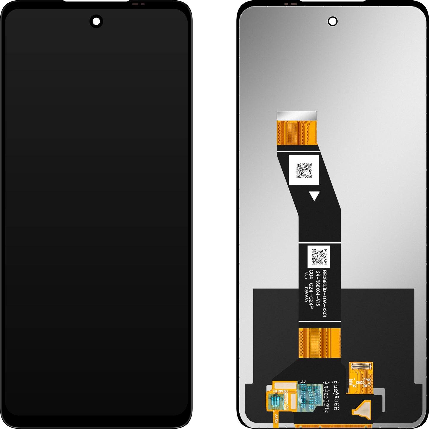 MP-kosketusnäyttö yhteensopiva Motorola Moto G04 / G04s / G24 / G24 Power kanssa