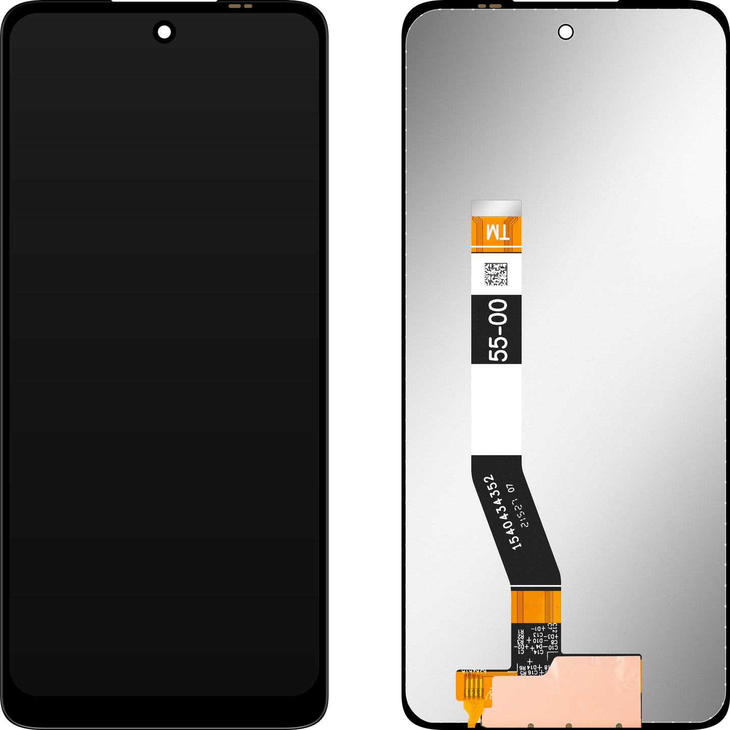 MP-kosketusnäyttö yhteensopiva Motorola Moto G62 5G:n kanssa