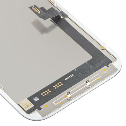MP Touchscreen Display compatible with Apple iPhone 17, with Frame, Soft OLED FHD 120Hz IC Movable Version, Black