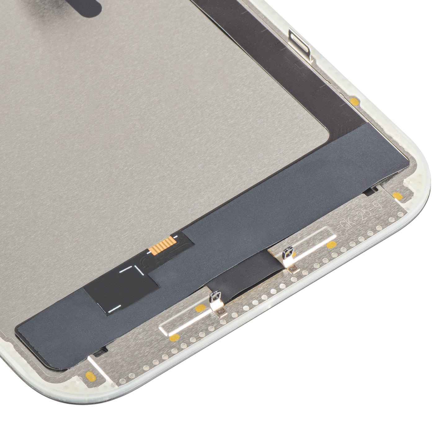 MP-kosketusnäyttö, yhteensopiva Apple iPhone 16 Pro Maxin kanssa, kehyksellä, OLED FHD IC Movable -versio, musta, vaihto