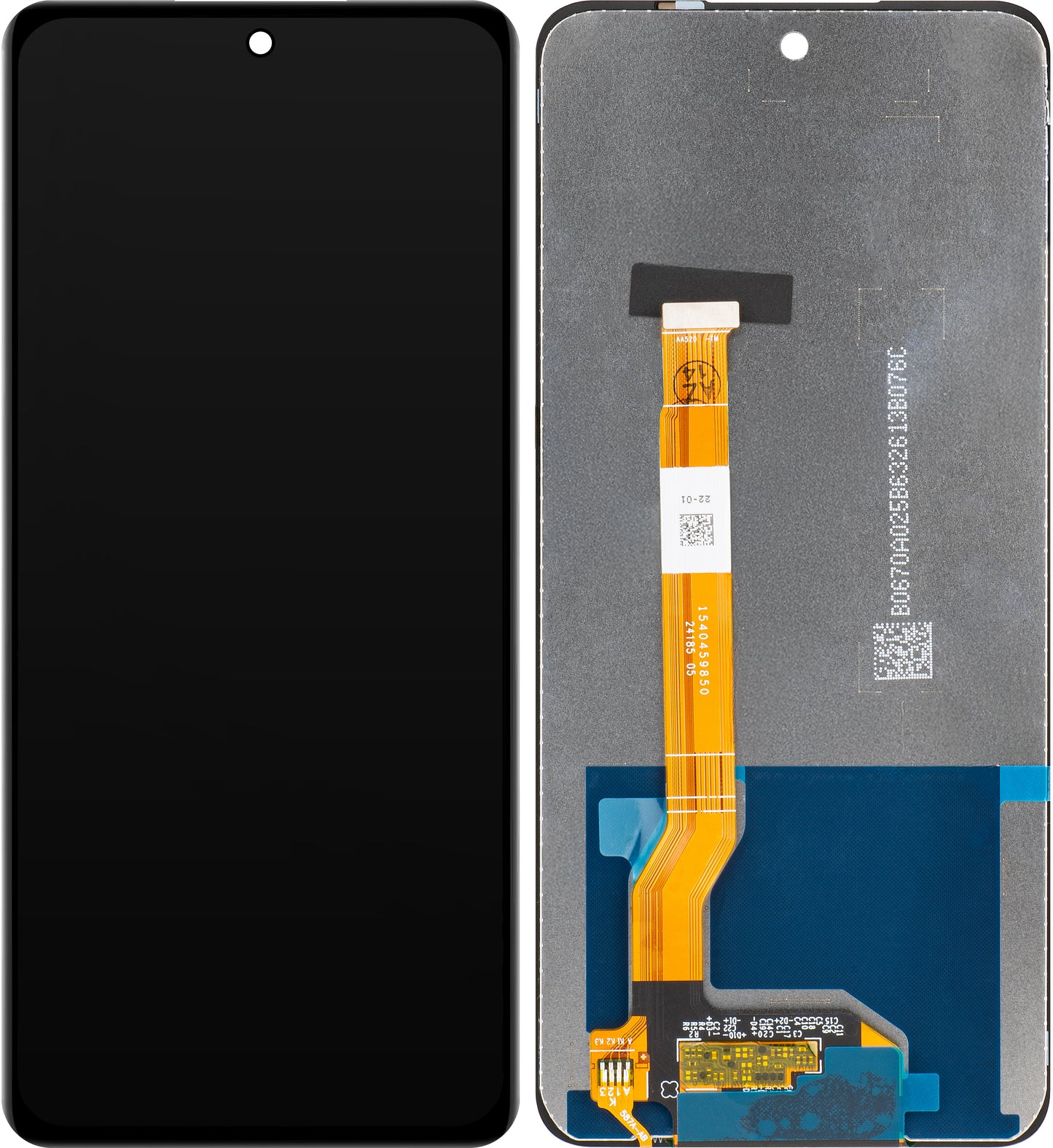 Näyttö MP-kosketusnäytöllä yhteensopiva Realme C55 / C67:n kanssa