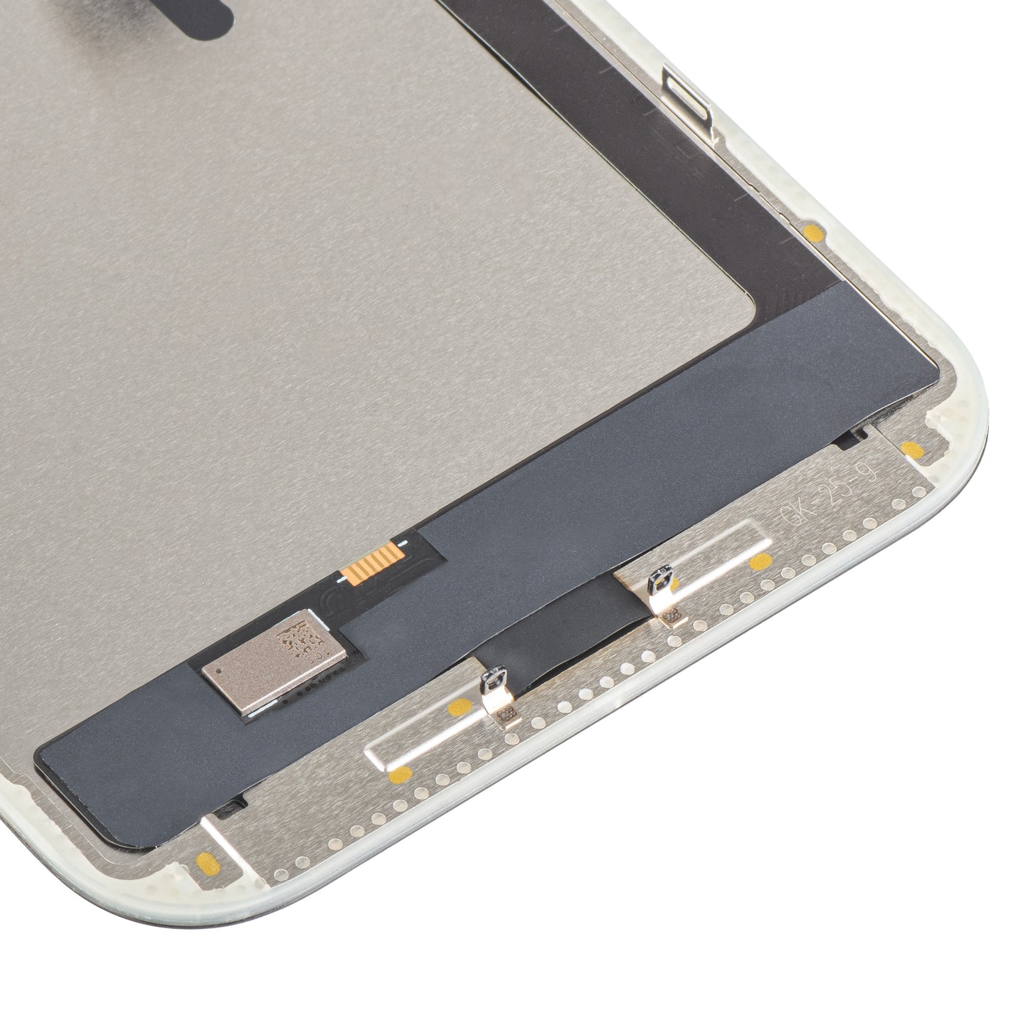 MP-kosketusnäyttö, yhteensopiva Apple iPhone 16 Pro Maxin kanssa, kehyksellä, OLED FHD IC Movable -versio, musta, vaihto