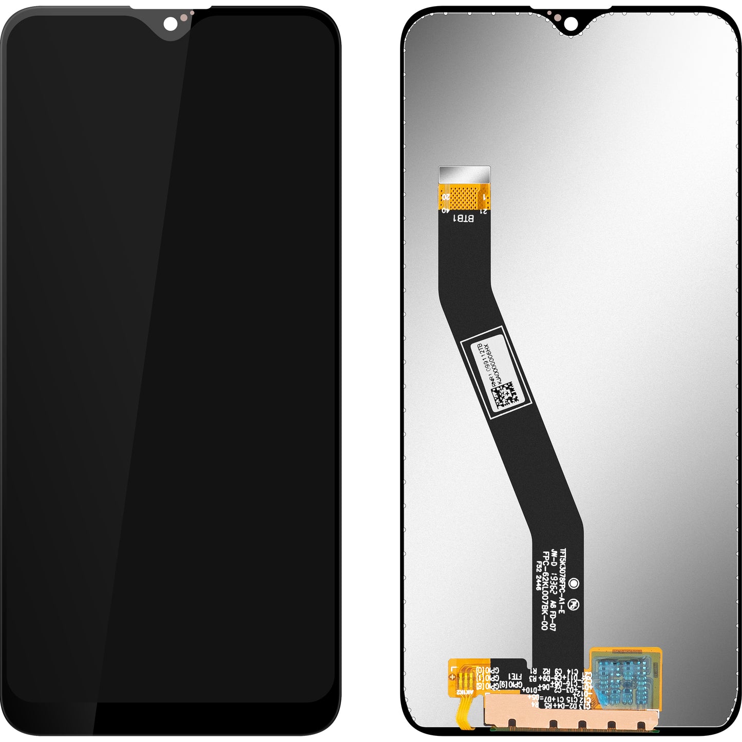 MP-kosketusnäyttö yhteensopiva Xiaomi Redmi 8 / 8A:n kanssa