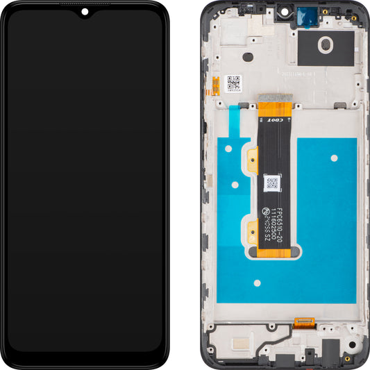 Nokia G22 Kosketusnäyttö kehyksellä, musta, huoltopaketti 7010101326H001 Nokia G22 Kosketusnäyttö kehyksellä, musta, huoltopaketti 7010101326H001 