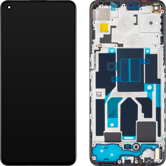 OnePlus Nord CE 5G -kosketusnäyttö, kehys, musta (Charkoal Ink), Service Pack 2011100302