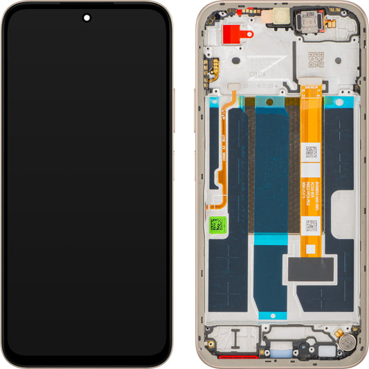 Näyttö kosketusnäytöllä Oppo A6, kehyksellä, Kulta (Aurora Gold), Service Pack 621029000760