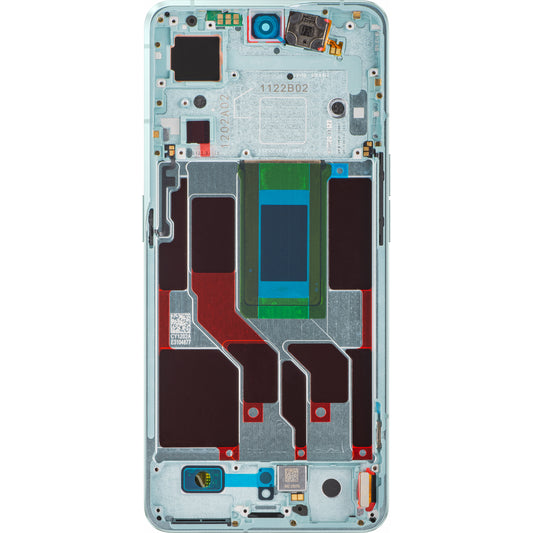 Oppo Reno8 Pro+ / Reno8 Pro kosketusnäyttö, kehys, vihreä, vaihto 4130264