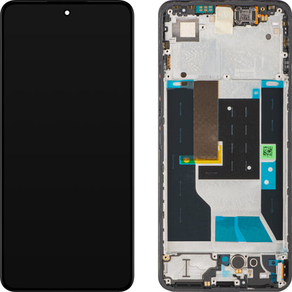 Näyttö kosketusnäytöllä Realme 14T, kehyksellä, Musta (Obsidian Black), Huoltopaketti 621029000502