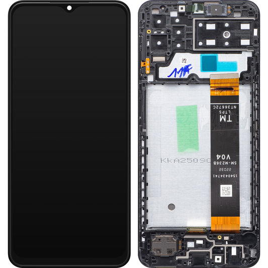 Samsung Galaxy A13 A135 kosketusnäyttö, kehys, musta, uudelleenpakattu GH82-28508A