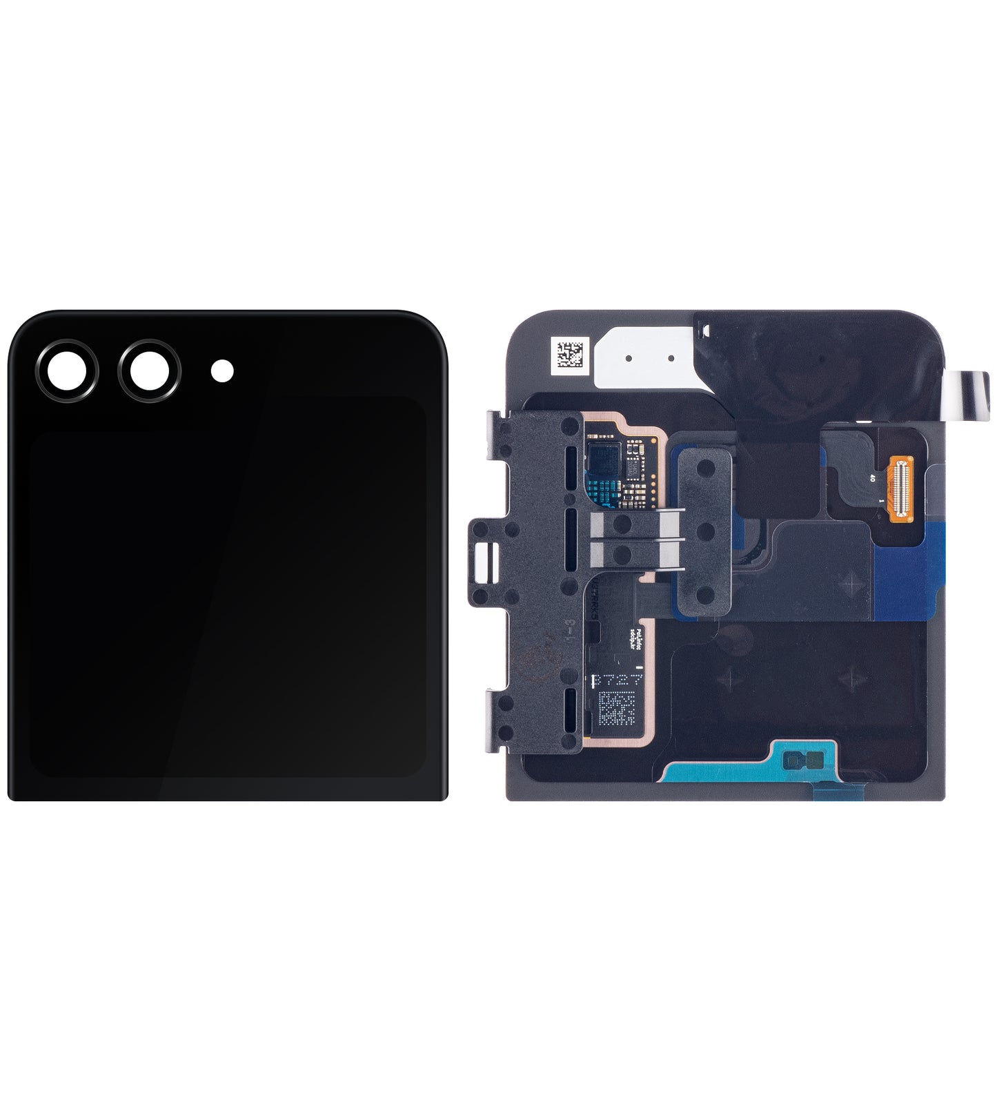 Kosketusnäyttö Samsung Galaxy Z Flip5 F731, Sub Outer, harmaa (grafiitti), huoltopaketti GH97-29135A 