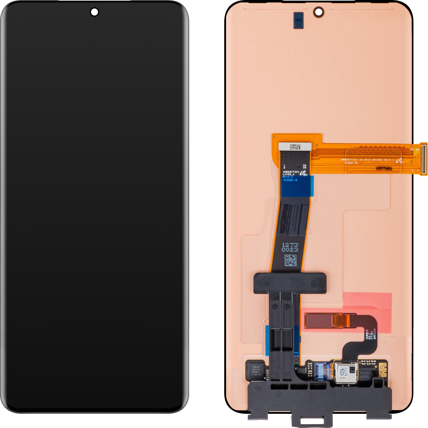 Samsung Galaxy Galaxy S20 Ultra 5G G988 / S20 Ultra G988 kosketusnäyttö, huoltopaketti GH96-13053A 