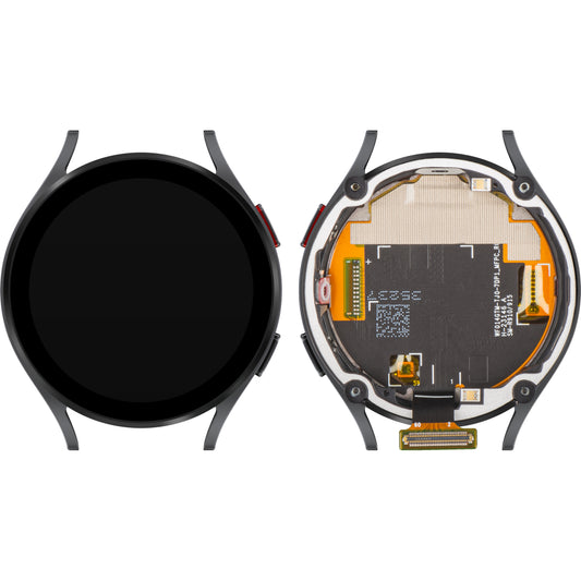 Samsung Galaxy Watch5 44 mm kosketusnäyttö, kehys, LTE-versio, musta (grafiitti), Service Pack GH82-30043A