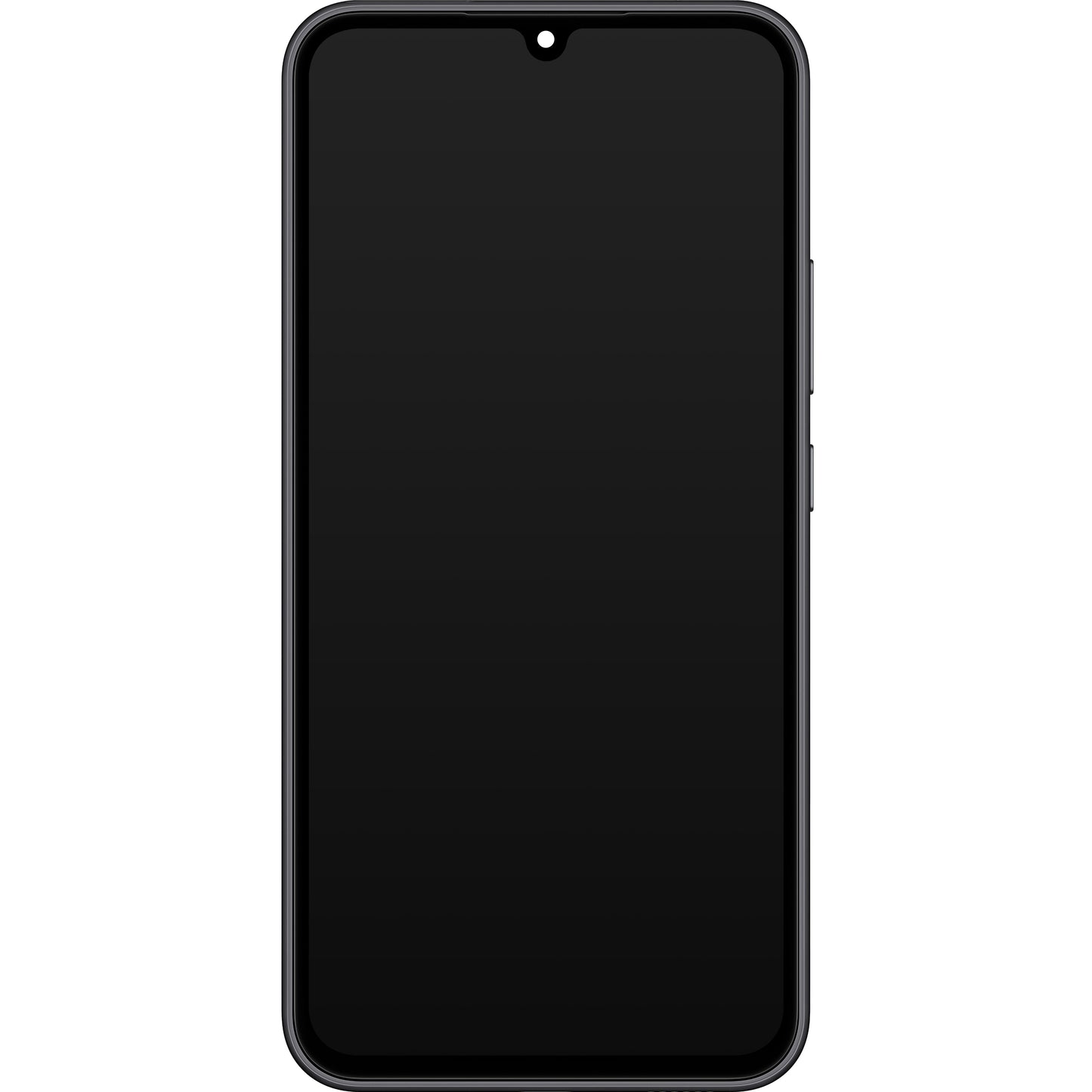 Kosketusnäyttö Samsung Galaxy A34 A346, kehyksellä, musta (grafiitti), huoltopaketti GH82-31200A
