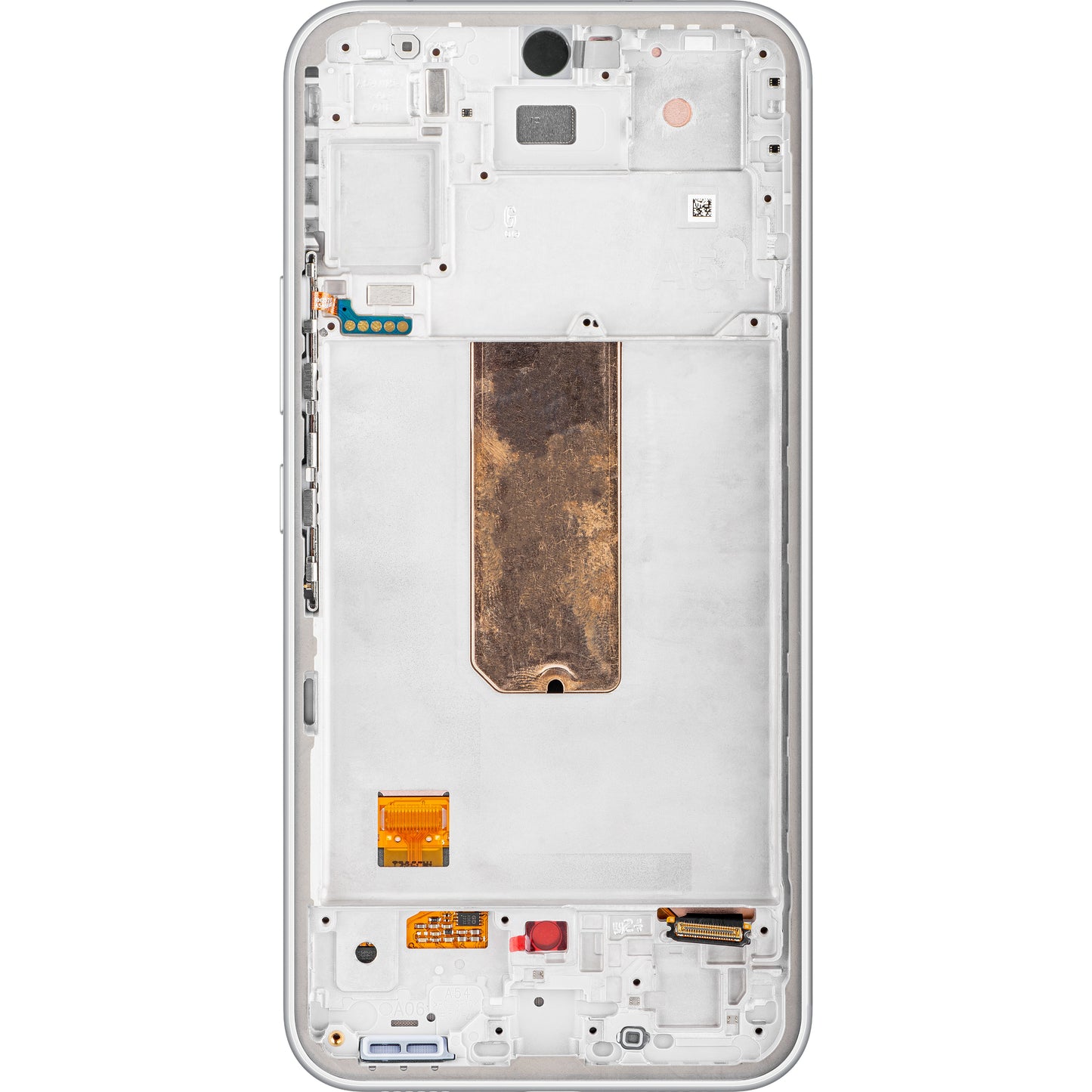 Kosketusnäyttö Samsung Galaxy A54 A546, kehyksellä, valkoinen, huoltopaketti GH82-31231B