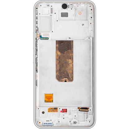 Kosketusnäyttö Samsung Galaxy A54 A546, kehyksellä, valkoinen, huoltopaketti GH82-31231B