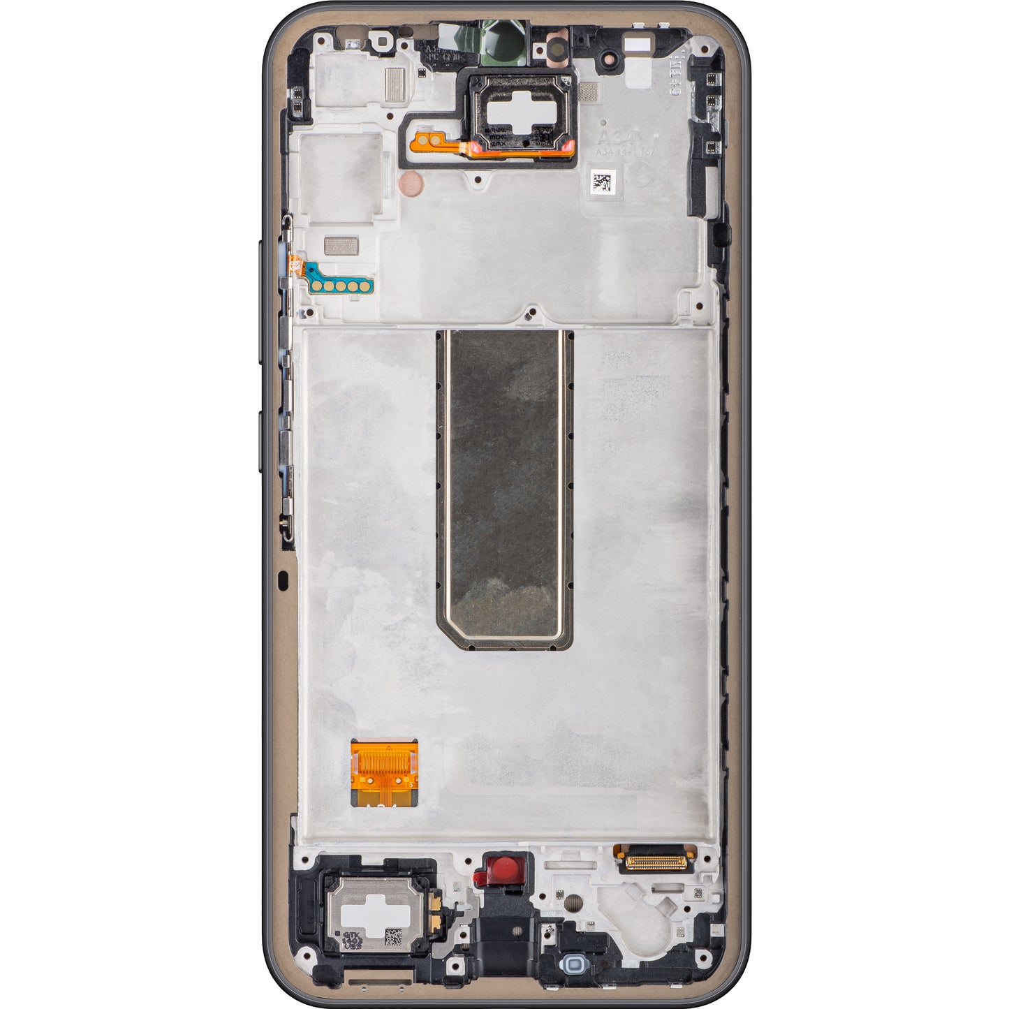 Kosketusnäyttö Samsung Galaxy A34 A346, kehyksellä, musta (grafiitti), huoltopaketti GH82-31200A