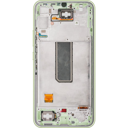 Kosketusnäyttö Samsung Galaxy A34 A346, kehyksellä, limenvihreä, huoltopaketti GH82-31200C