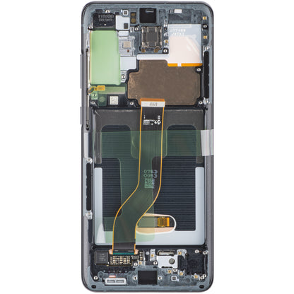 Touchscreen Display Samsung Galaxy Galaxy S20+ 5G G986 / S20+ G985, with Frame, Black, Service Pack GH82-31441A 