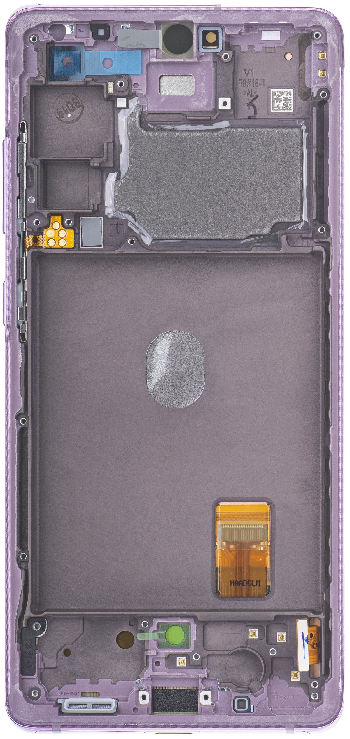 Samsung Galaxy S20 FE G780 Display with Touchscreen, with Frame, Purple, Swap GH82-24219C