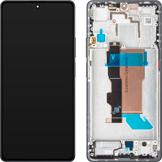 Xiaomi Poco F5 kosketusnäyttö, kehys, musta, Service Pack 560001M16T00