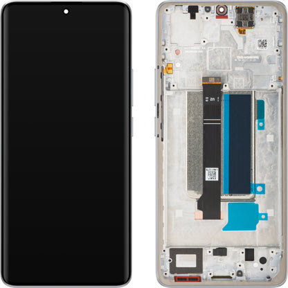 Xiaomi Redmi Note 13 Pro+ näyttö kosketusnäytöllä, kehyksellä, Valkoinen (Moonlight White), Service Pack 560001N16U00