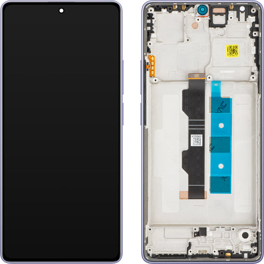 Xiaomi Redmi Note 13 Pro 4G -näyttö kosketusnäytöllä, kehyksellä, Liila (Lavender Purple), Service Pack 56000200N600