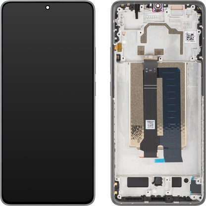 Xiaomi Poco X6 Pro -näyttö kosketusnäytöllä, kehyksellä, harmaa, Service Pack 560001N11A00