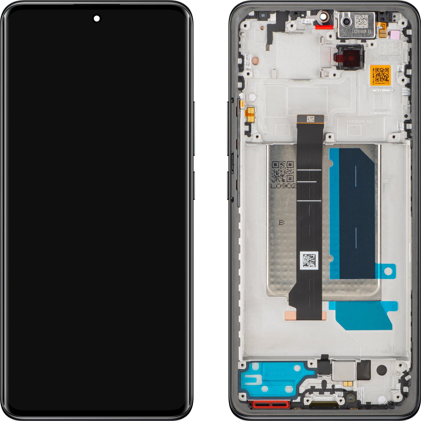 Xiaomi Redmi Note 14 Pro+ 5G -näyttö kosketusnäytöllä, kehyksellä, musta (Midnight Black), Service Pack 5600190O16U00