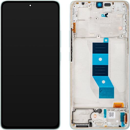 Xiaomi Redmi Note 14 5G -näyttö kosketusnäytöllä, kehyksellä, vihreä (Coral Green), Service Pack 56001800O1700