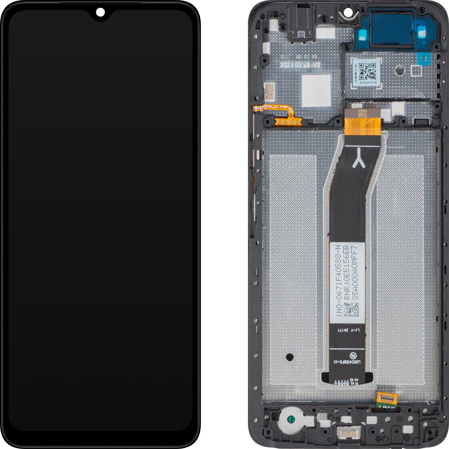 Xiaomi Redmi A3x -näyttö kosketusnäytöllä, kehyksellä, Musta (Midnight Black), Service Pack 560006C3Y200