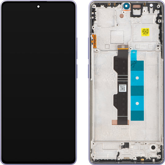 Xiaomi Redmi Note 14S -näyttö kosketusnäytöllä, kehyksellä, Violetti (Aurora Purple), Service Pack 56000200N6R00