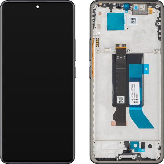 Xiaomi Redmi Note 14 Pro 5G -näyttö kosketusnäytöllä ja kehyksellä, musta (Midnight Black), Swap 56002300O1600