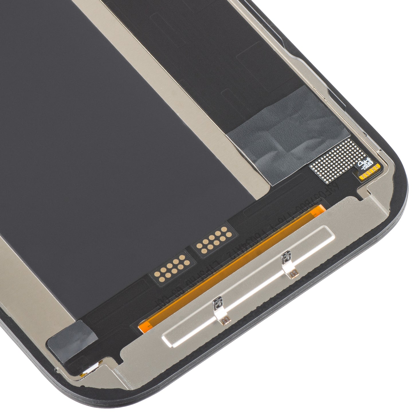 ZY Touchscreen Display for Apple iPhone 17 Pro, with Frame, Movable In-Cell IC LCD Version, Black