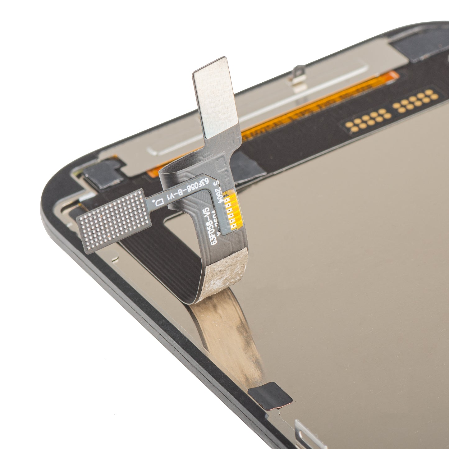 ZY-kosketusnäyttö Apple iPhone 17:lle, kehyksellä, liikuteltava In-Cell IC LCD -versio, musta