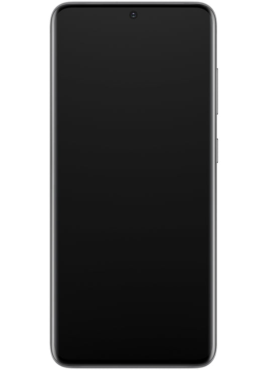 Kosketusnäyttö Samsung Galaxy Galaxy S20 5G G981 / S20 G980, kehyksellä, harmaa, huoltopakkaus GH82-22131A