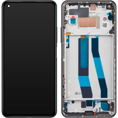 Kosketusnäyttö Xiaomi 11 Lite 5G NE Kosketusnäyttö kehyksellä, tryffelimusta, huoltopaketti 5600030K9D00