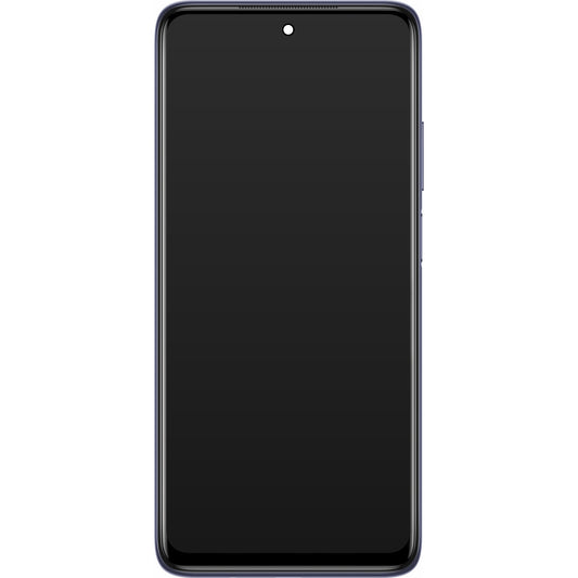 Xiaomi Redmi Note 9 Pro 5G / Mi 10T Lite 5G -näyttö kosketusnäytöllä, kehyksellä, harmaa, Service Pack 5600040J1700