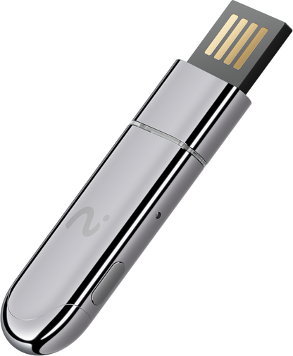Viaim NoteKit AI Recording Dongle / Voice Recorder, USB-C / USB-A, Gray