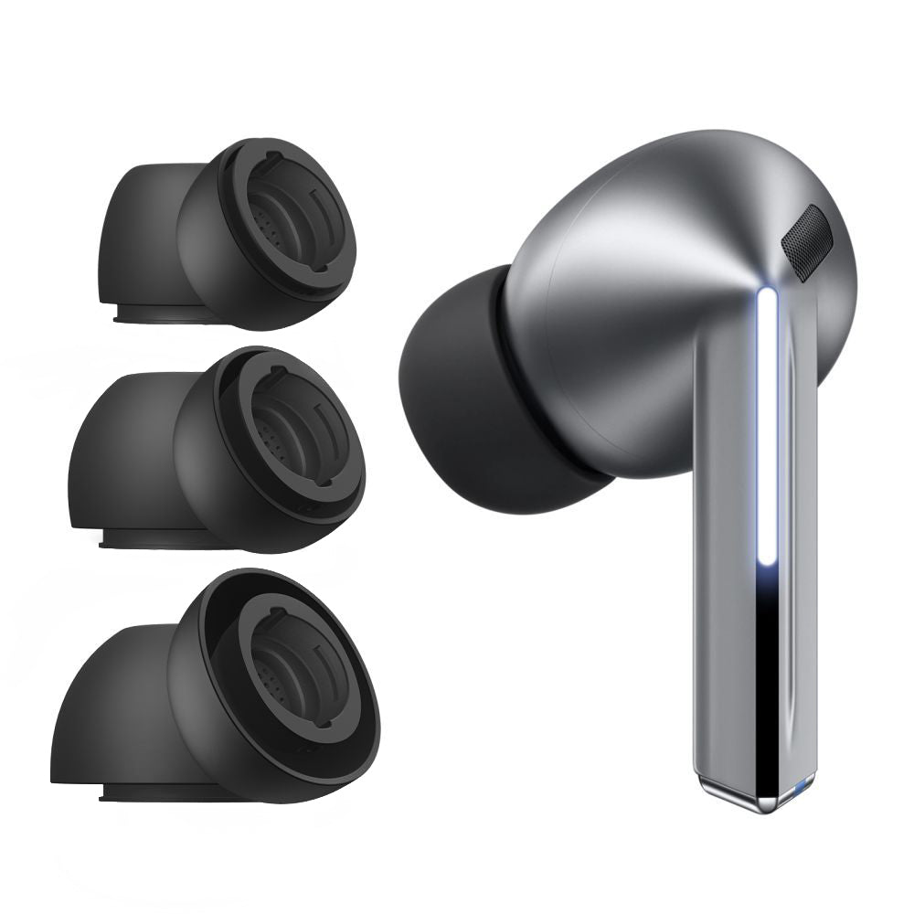 Tech-Protect korvatyynyt Samsung Galaxy Buds3 FE / Buds3 Pro / Buds3, Koko S / M / L, Mustat