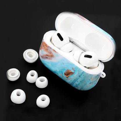 Techsuit ET2 -korvatyynyt Apple AirPods Pro 3:lle, Koot XS / S / L, Valkoiset