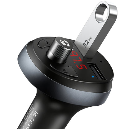 McDodo Bluetooth FM-modulaattori, 2 x USB-A