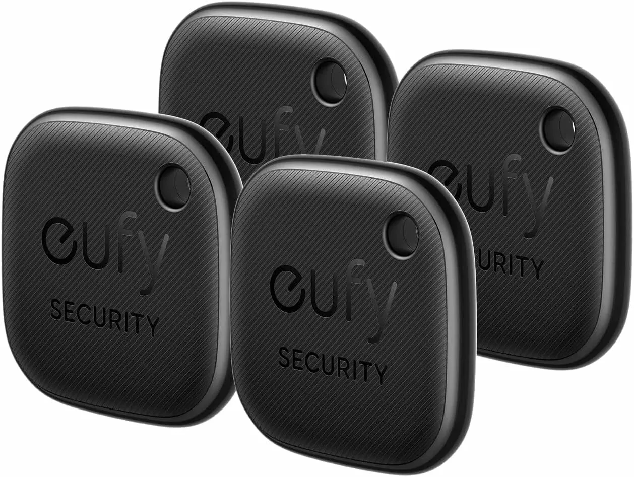 Eufy Security SmartTrack Link iOS-sarjaan, 4 kappaleen setti, musta E87B0012
