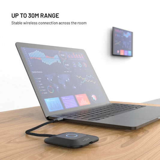 Langaton HDMI-laajennin Fixed AirLink, 1080P, Musta