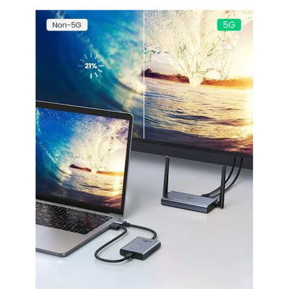 UGREEN CM506 langaton HDMI-laajennin, 1080P, Harmaa
