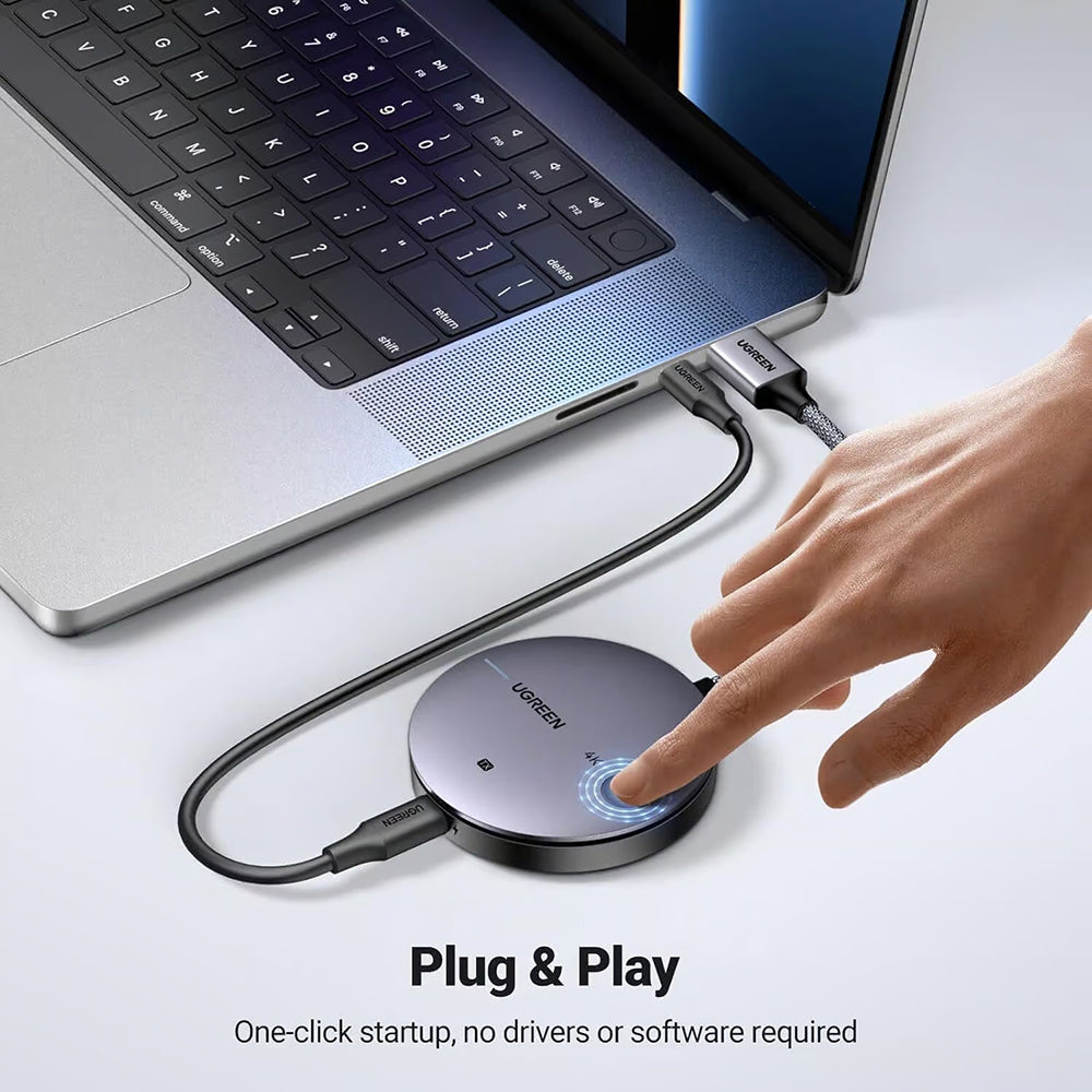 UGREEN CM586 Wireless HDMI -laajennin, 4K, Musta