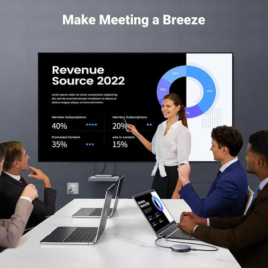 UGREEN CM586 Wireless HDMI -laajennin, 4K, Musta